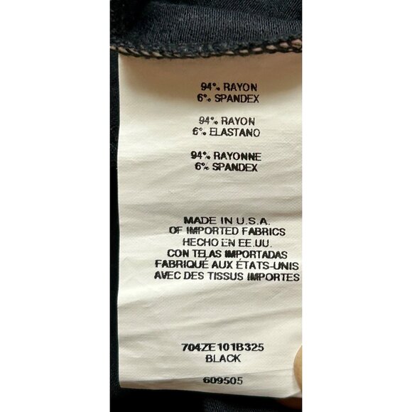 Y2K Bebe Sport Black Mini Dress Pink Stitch Waist Early 2000s Retro Size SMALL - Picture 7 of 7